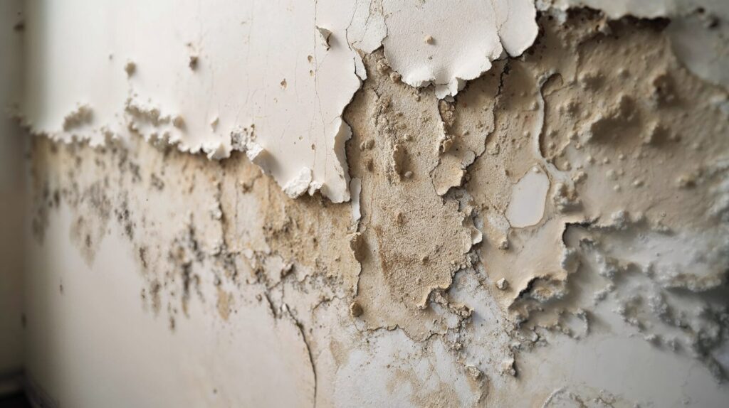 plaster damage on bright clean white basement wa 1b3a09ff 20a9 44b5 8717 09feea971d95